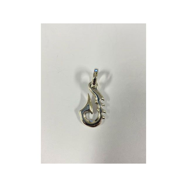 Bill Wall Leather FISH HOOK CHARM C306