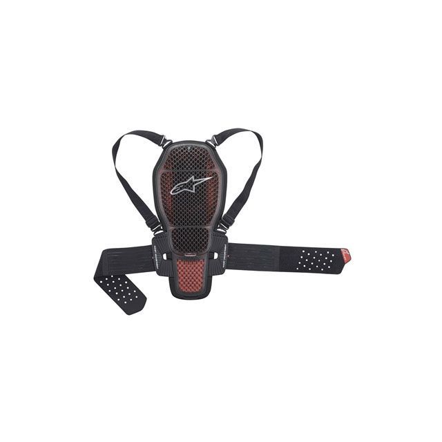 Alpinestars 脊椎パッド バックプロテクター NUCLEON KR-1 CELL PROTECTOR 009 TRANSPARENT  SMOKE RED BLACK サイズ 【お得】