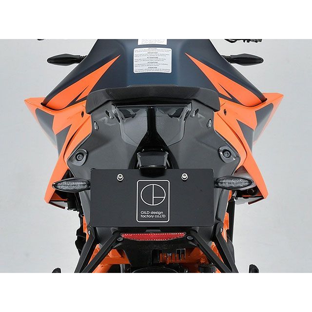 Gクラフト 1290 SUPER DUKE R用 ビレットライセンスホルダー（ガンメタ） 1290 SUPER DUKE R 71551