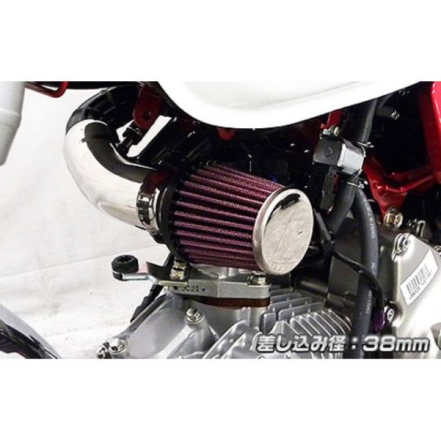 ウイルズウィン モンキー125（2BJ-JB02）用 パワーフィルターキット（差込径：38mm） モンキー125