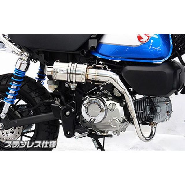 ウイルズウィン モンキー125（8BJ-JB03）用 ツインテール アップマフラー モンキー125 サイレンサー ステンレス仕様