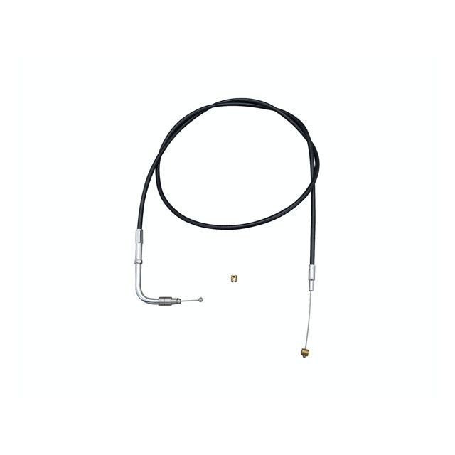 エス＆エス S＆S用 48in スロットルケーブル ブラック 96y-BT ・012849