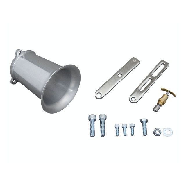 エス&エス S&S E/Gキャブ用4inファンネルキット ・013470|モトメガネ 店