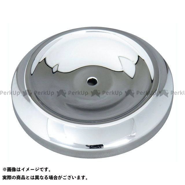 エス＆エス ステルスエアクリーナーカバー ボバーディッシュ クローム ・018477