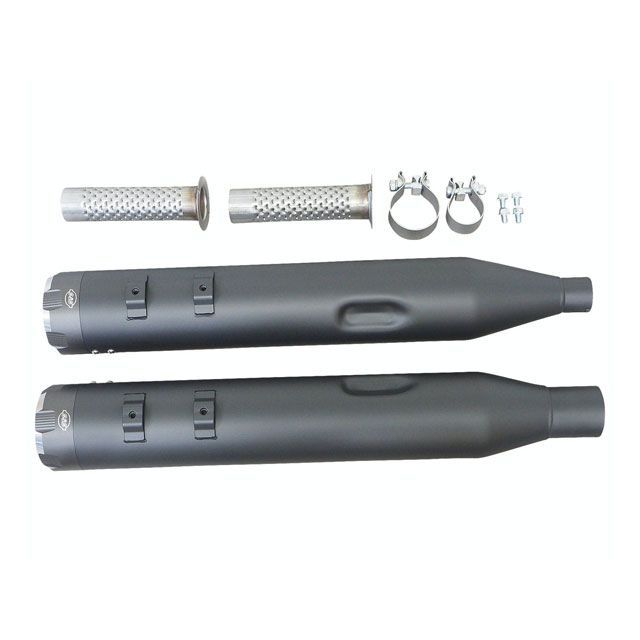 エス＆エス Mk45 マフラー 17y- M8 ブラック＋コントラストスラスター ・020437｜モトメガネ 店