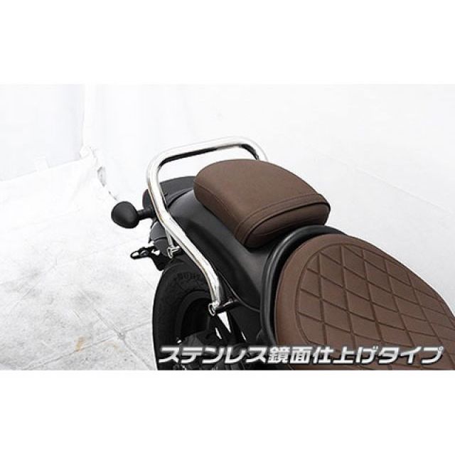 ウイルズウィン レブル250/500用 グラブバー レブル250 レブル500 タイプ ステンレス鏡面仕上げ（全年式向け）｜モトメガネ 店