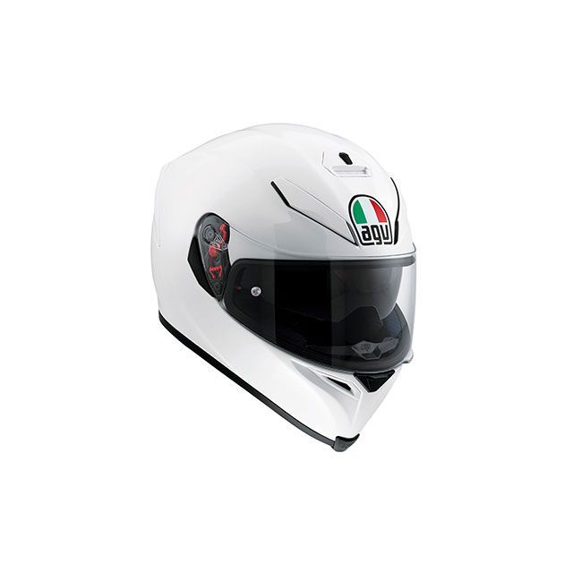 新作 AGV フルフェイスヘルメット K-5 S MPLK 003-PEARL WHITE サイズ