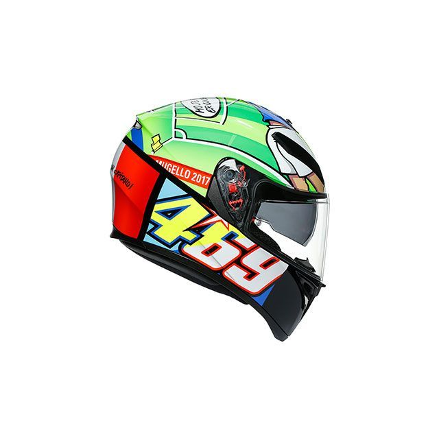 AGV フルフェイスヘルメット K-3 SV MPLK 009-ROSSI MUGELLO 2017