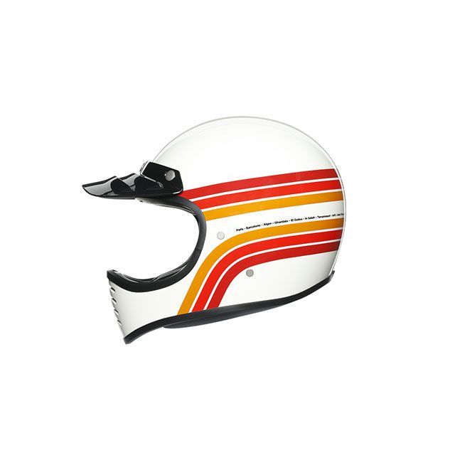 AGV フルフェイスヘルメット X101 001-DAKAR 87 サイズ バイク用品