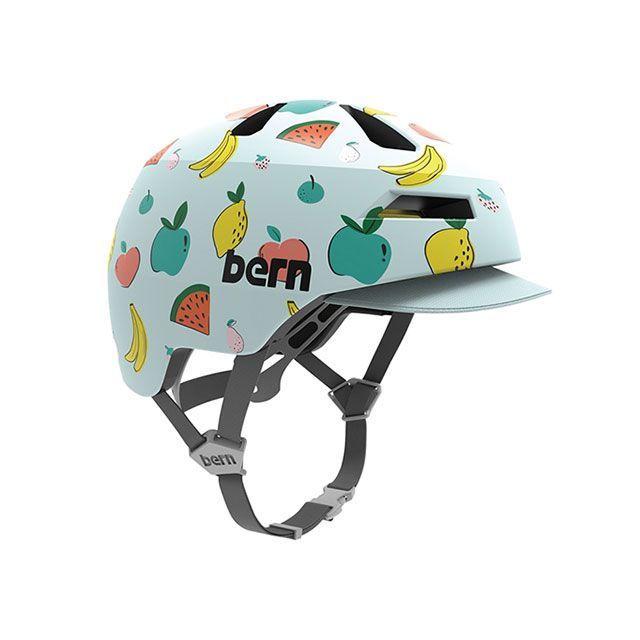 バーン（自転車） 自転車 幼児用ヘルメット bern（バーン）［NINO2.0］ ニーノ2.0 幼稚園年少対象（MATTE FUN FRUITS） サイズ M BE-BB31Z21MFF-03