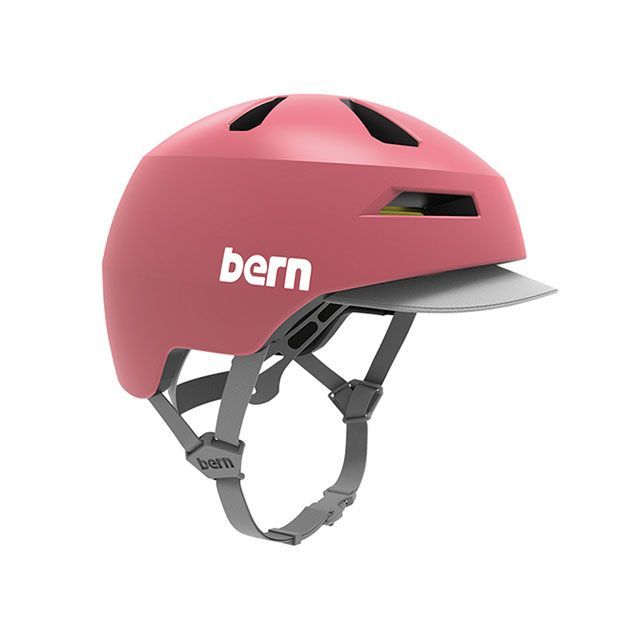 バーン（自転車） 自転車 幼児用ヘルメット bern（バーン）［NINO2.0］ ニーノ2.0 幼稚園年少対象（MATTE GRAPEFRUIT） サイズ M BE-BB31Z21MGF-03｜モトメガネ 店