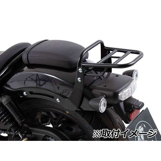 ヘプコ&ベッカー リアキャリア(ブラック) CMX500 Rebel 658-998-0101|モトメガネ 店