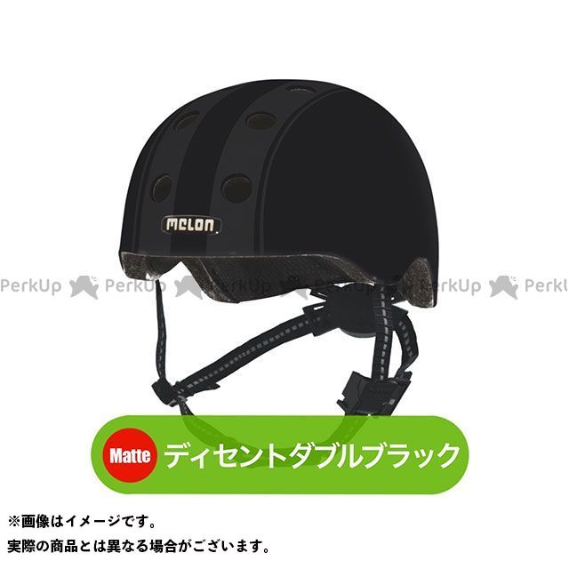Melonhelmets ヘルメット ディセントダブルブラック(ツヤ無し) サイズ