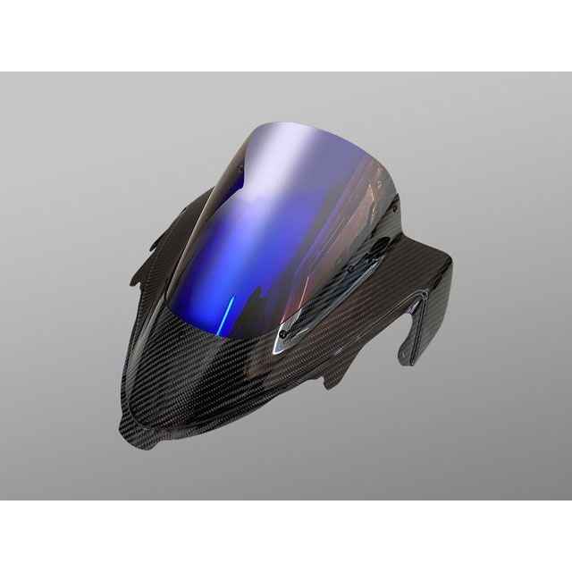 マジカルレーシング カーボントリムスクリーン Hayabusa 材質 綾織りカーボン製 カラー クリア 001-GS1321-04A0｜モトメガネ 店
