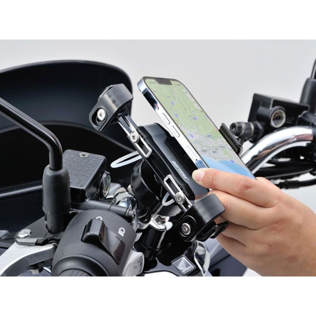 正規品／DAYTONA 電子機器類 スマートフォンホルダー3 リジットタイプ 