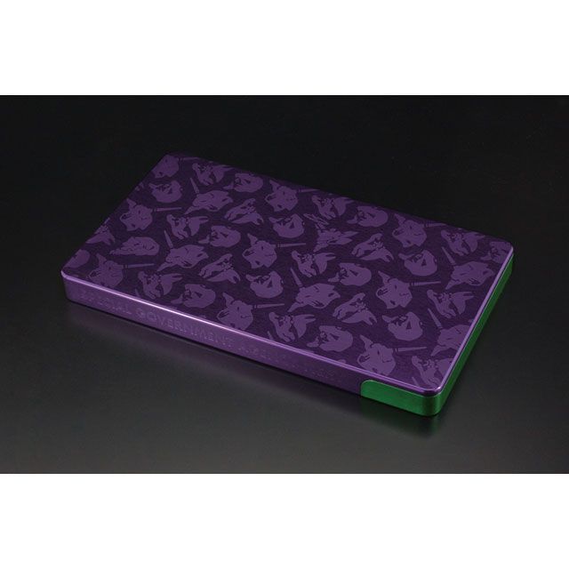 GILD design（mobile item） RADIOEVA ジュラルミン削り出し名刺入れ Purple×Green（初号機） 49101