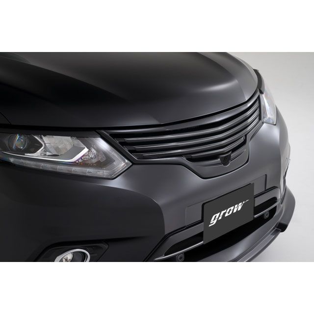 grow T32エクストレイル前期用 フロントグリル未塗装品 アラウンドビューモニター付き車用