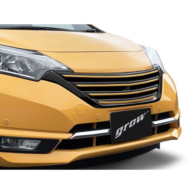 楽天市場】【grow】E12ノート フロントグリル エアロ 単色塗装