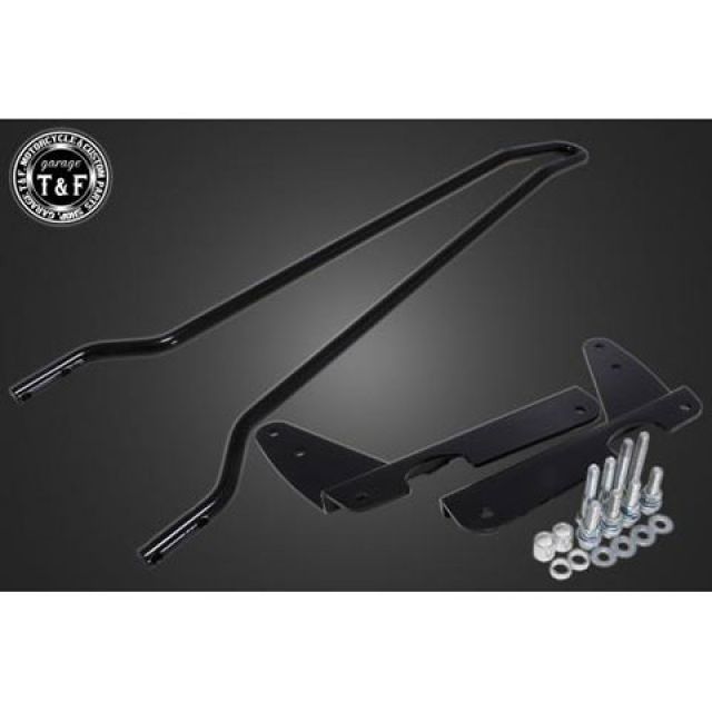 ガレージT&F 純正フェンダー専用シーシーバーロング(ブラック) XL1200/883全般 ・HDXLCB02BK|モトメガネ 店