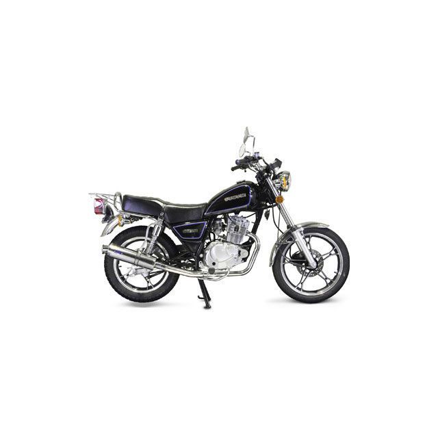楽天市場】GN125 ナカノ エンデ マフラー メッキ42.7πアウター