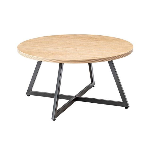 楽天市場】テーブル 完成品 ラウンドテーブル L WE-882 幅90x