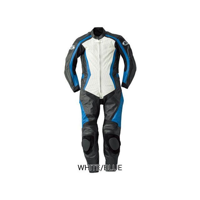 スピードオブサウンド SOS-18 RACING SUIT(ホワイト/ブルー) サイズ LL/スリム SOS18WBLXS|モトメガネ 店