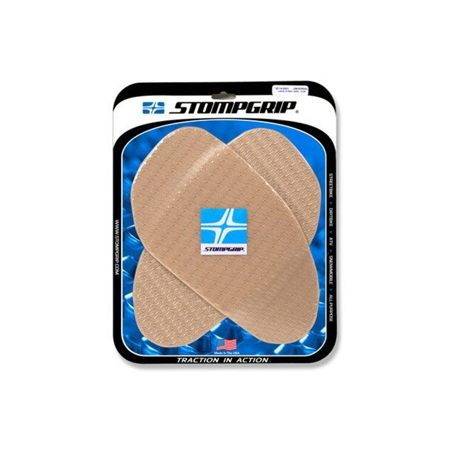 ストンプグリップ トラクションパッド タンクキット 汎用 カラー クリア 50-14-0001C｜モトメガネ 店