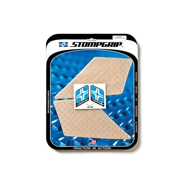 ストンプグリップ トラクションパッド タンクキット 125/200DUKE/950/990ADV カラー クリア 55-10-0062C｜モトメガネ 店