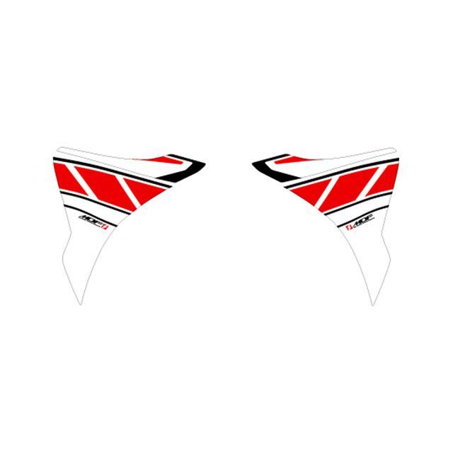 【メーカー直送】エムディーエフ X FORCE（2022～）グラフィックキット ストロボモデル（レッド） X FORCE タイプ フロントサイド M22XF-D-RD-FS