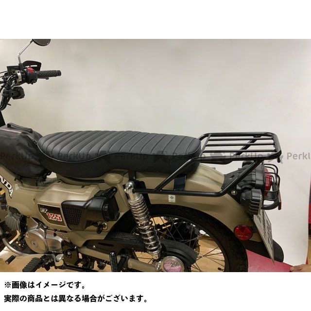 最大74％オフ！ BRC CT125 ハンターカブ キャリア サポート リヤラック ロングシート用 ブラック www.dexion.com.au