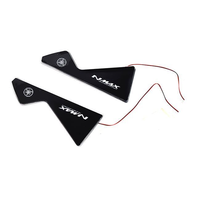 エートップ NMAX155 LED フットペダル フットボード ステップボード（レッド） NMAX155 T-NMAX-LEDFPRED