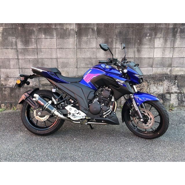 限定販売】 HAJIME FZ25 マフラー本体 FZ FZS フルエキブラックカーボンマフラー ハジメ fucoa.cl