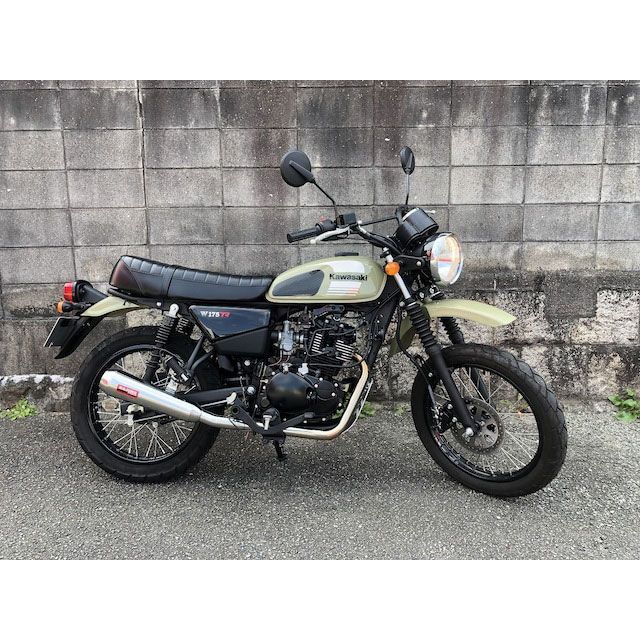 96 Off Hajime その他のモデル マフラー本体 W175tr フルエキステンレスマフラー ハジメ Fucoa Cl