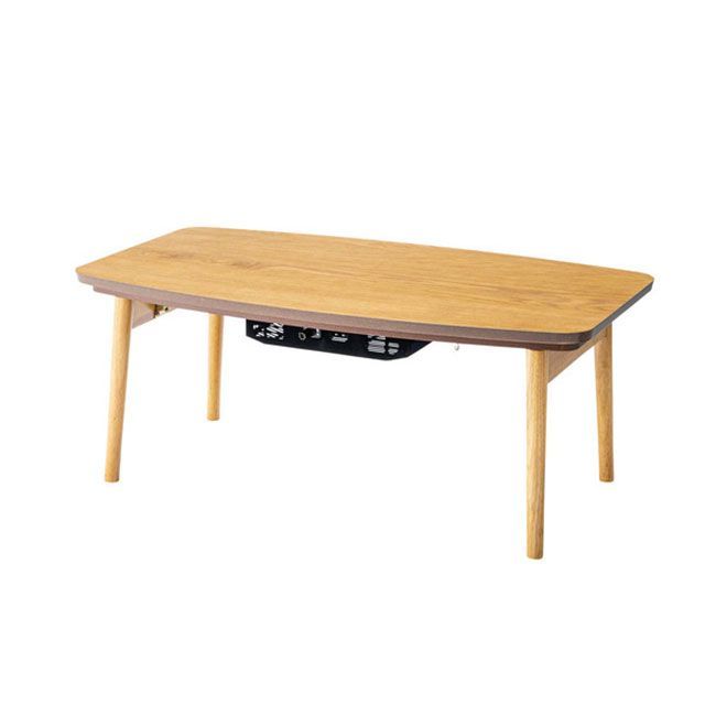 【メーカー直送】東谷 エルフィ901OAK 折脚コタツ（ナチュラル） エルフィ901OAK
