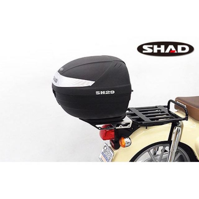 ウイルズウィン クロスカブ110用 SHAD製リアボックス付きキャリア延長キット クロスカブ110