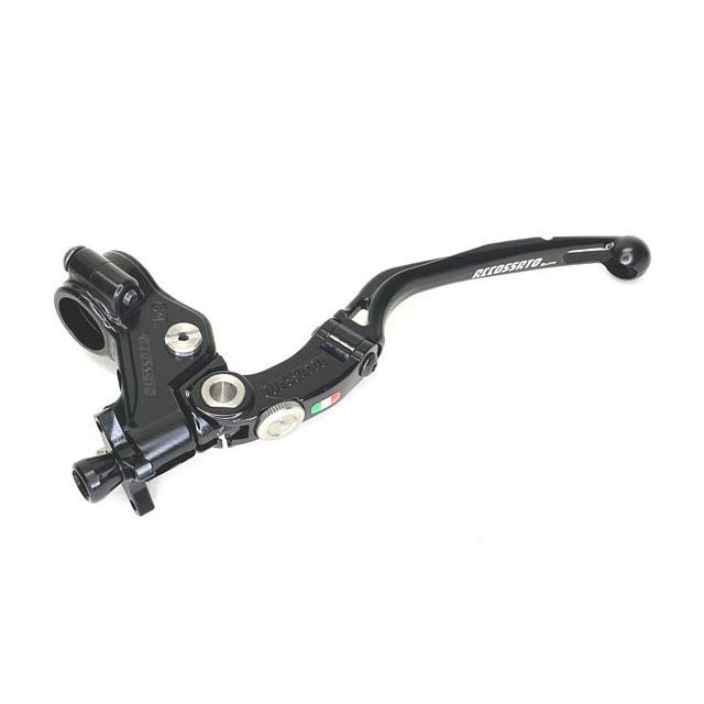 アコサット レーシングクラッチ＋スイッチ＋ミラーホルダーM10 汎用 カラー オレンジ セット 29mm CF010O-29
