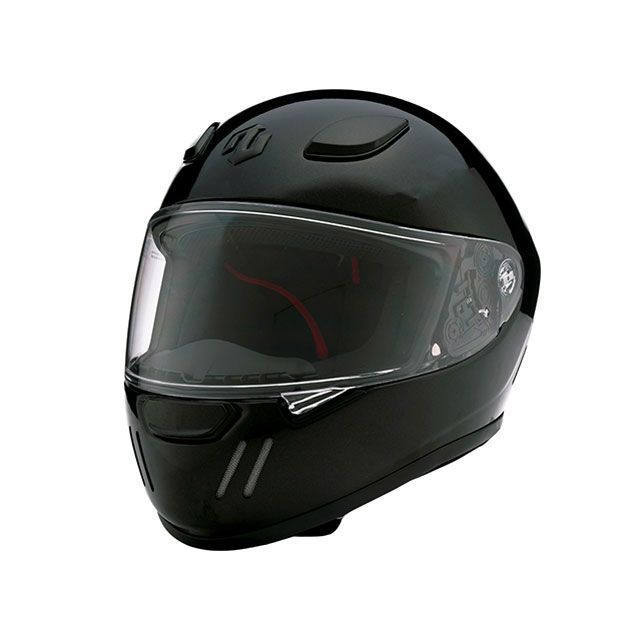 ジーロット ブレードランナー フルフェイスヘルメット SOLID METALLIC BLACK サイズ XXL BRJ0010/XXL｜モトメガネ 店