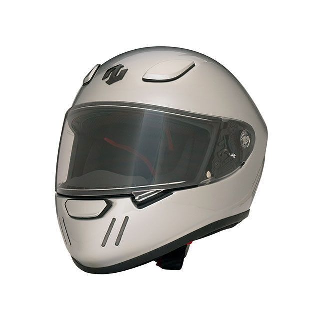 ジーロット ブレードランナー フルフェイスヘルメット SOLID SILVER サイズ L BRJ0013/L|モトメガネ 店