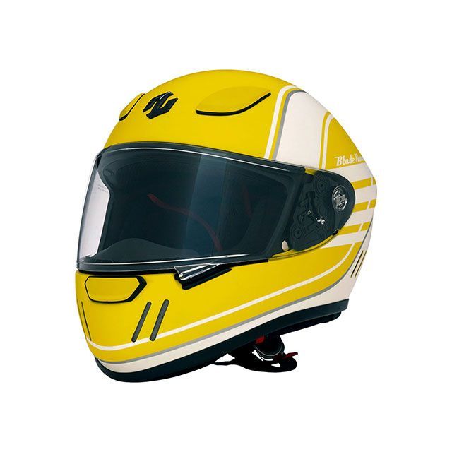 ジーロット ブレードランナー フルフェイスヘルメット GRAPHIC EURO MATT YELLOW サイズ M BRJ0020/M｜モトメガネ 店