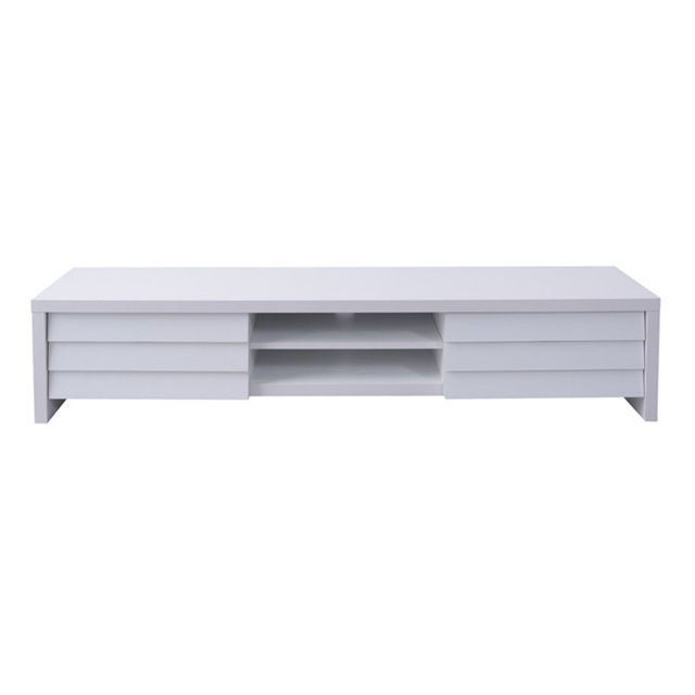 【メーカー直送】東谷 LE-455WH ローボード（ホワイト） LE-455WH