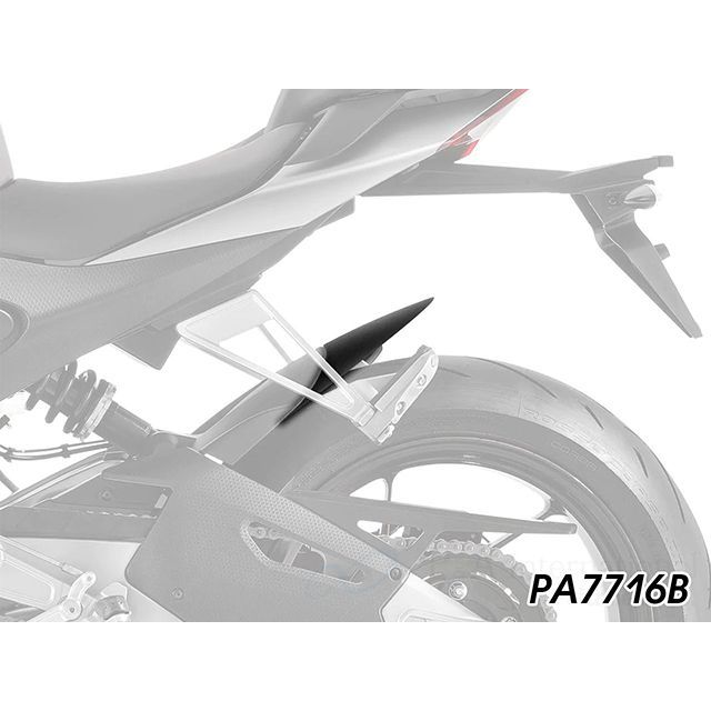 パイツマイヤー リアエクステンドフェンダー（マットブラック） PA7716B