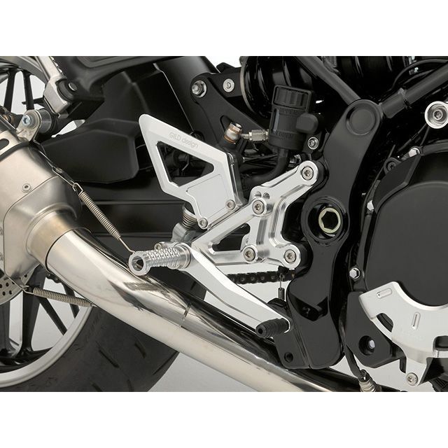 Gクラフト Z900RS ビレットバックステップ ブラック Z900RS Z900RS CAFE 71430