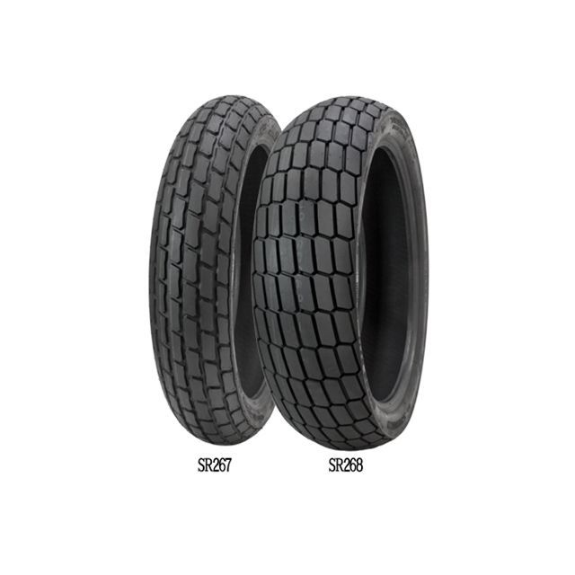 シンコー SR267 130/80-19 67H MEDIUM(ブラック/ブラック) 汎用 13802672|モトメガネ 店