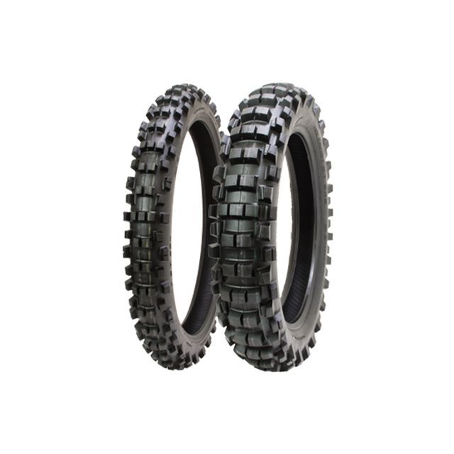 シンコー R525 HOLESHOT ST 110/90-19 62M（ブラック/ブラック） 汎用 11905250