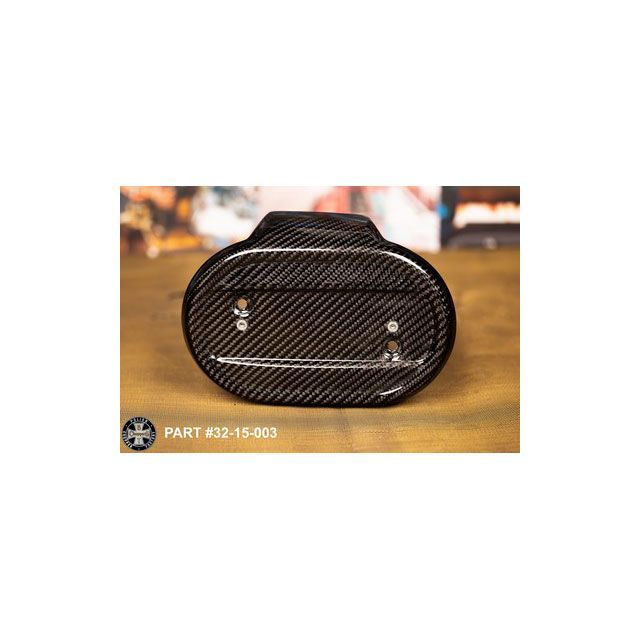 部品屋K&W BT CHOPPERS製 エアーフィルターカバー カーボン製 ミルウォーキーエイト 32-15-003