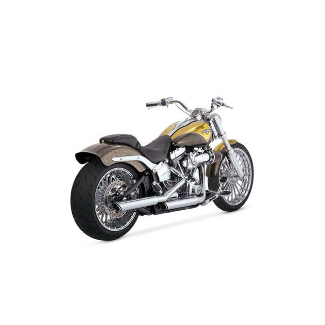 バンス TwinSlash PCX 3in Slip-on クローム ソフテイルファミリー 16335|モトメガネ 店