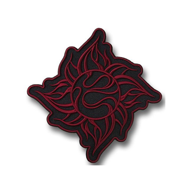 トライジャ TRIJYA 太陽マーク立体刺繍ワッペン（大） サイズ 大 TJ091531