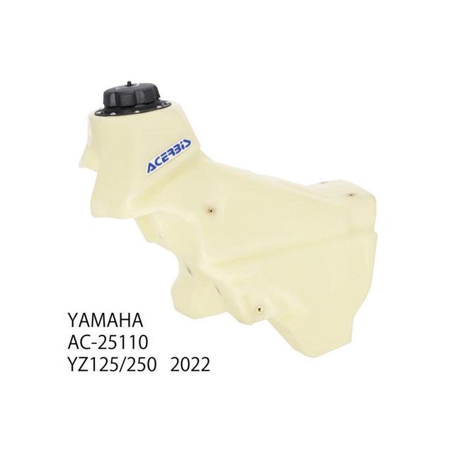 アチェルビス AC-25110 ビッグフューエルタンク（ナチュラル） YZ125/250 2T AC-25110NT