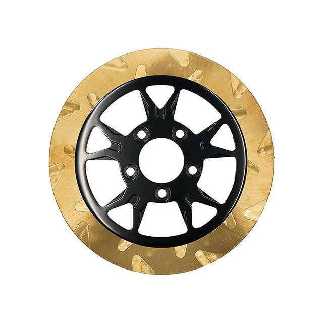 LyndallBrakes SMOOTH/B-52 11.8in GLD/BK 5mm厚 フロント ・029457