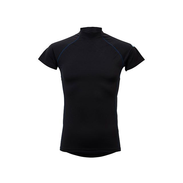 フリーズテック パフォーマンス 冷却インナーシャツ 半袖ローネック（ブラック） サイズ 2XL 25152124